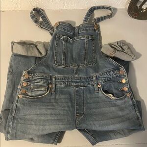 Universal Thread Blue Denim Overalls
